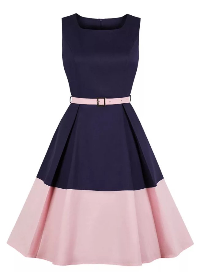 Vestido Pichi 60s Rosa