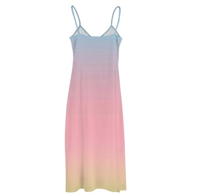 Vestido Casulla Rosa 70s