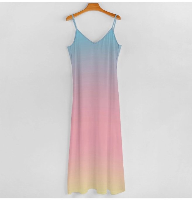 Vestido Casulla Rosa 70s