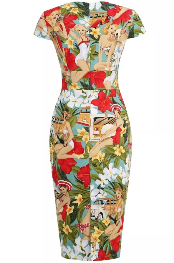 Vestido Lápiz Años 60