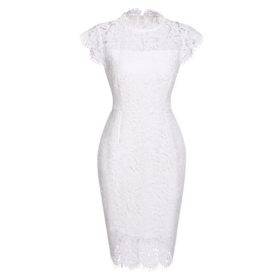 Vestido De Novia De Encaje De Los Años 60