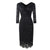 Vestido Lápiz Vintage 50s Negro