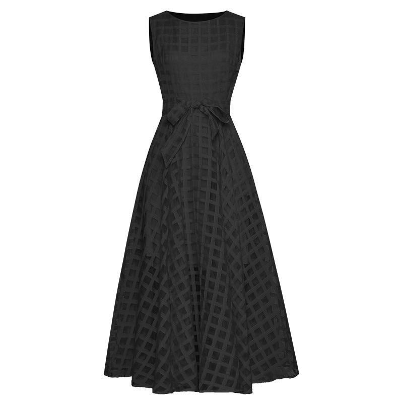 Vestido De Fiesta Negro De La Vendimia