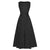 Vestido De Fiesta Negro De La Vendimia