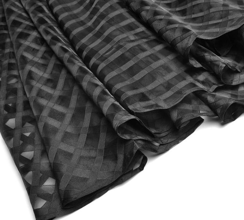 Vestido De Fiesta Negro De La Vendimia