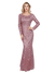 Vestido De Noche Elegante - Malva Gatsby