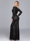 Vestido De Noche Elegante - Gatsby Negro