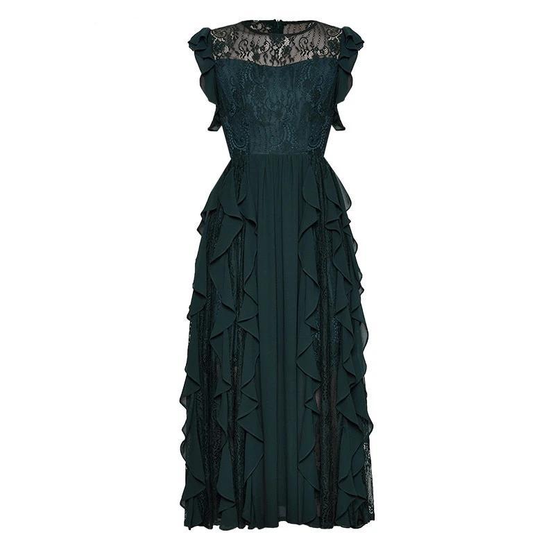 Vestido De Noche De Alta Costura Vintage