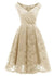 Vestido De Noche Marfil Vintage