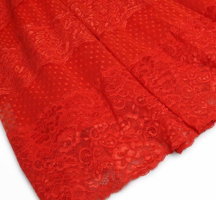 Vestido De Noche Rojo De La Vendimia