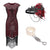 Vestido De Noche Estilo Años 20 Rojo