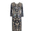 Vestido De Noche Beige Estilo Gatsby