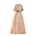 Vestido Vintage Rosa Palo De Encaje