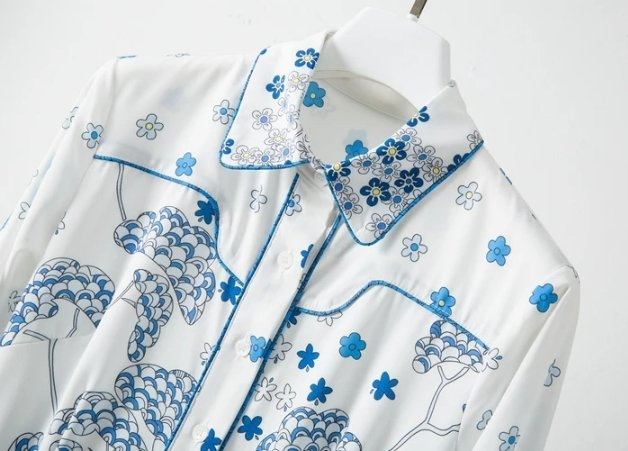 Vestido 40s 50s Azul