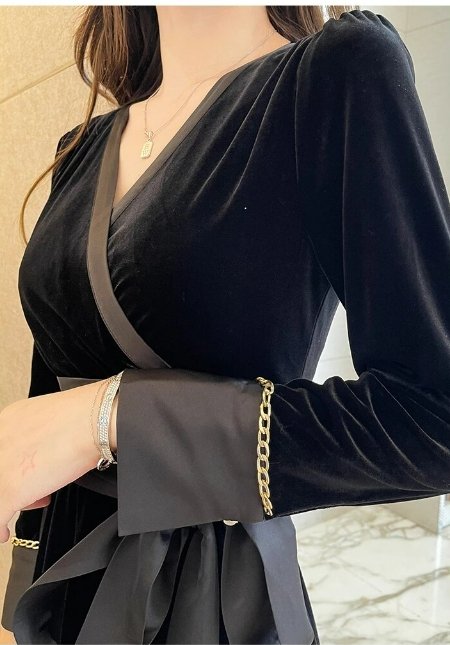 Vestido 40s 50s Negro