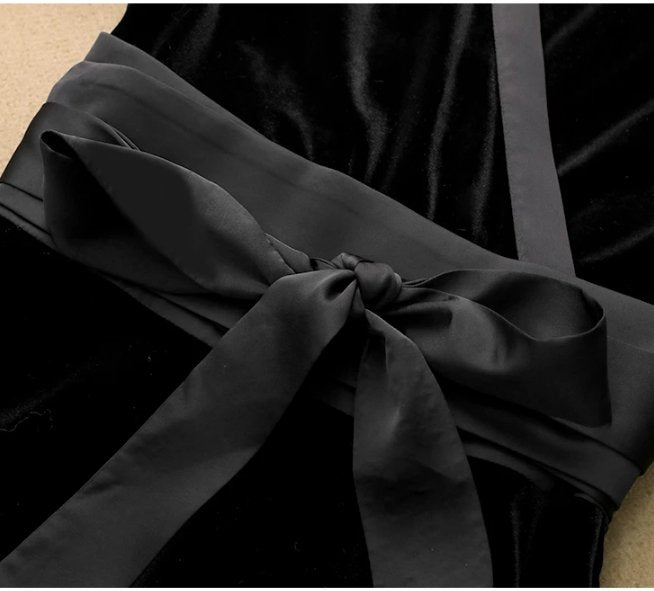 Vestido 40s 50s Negro