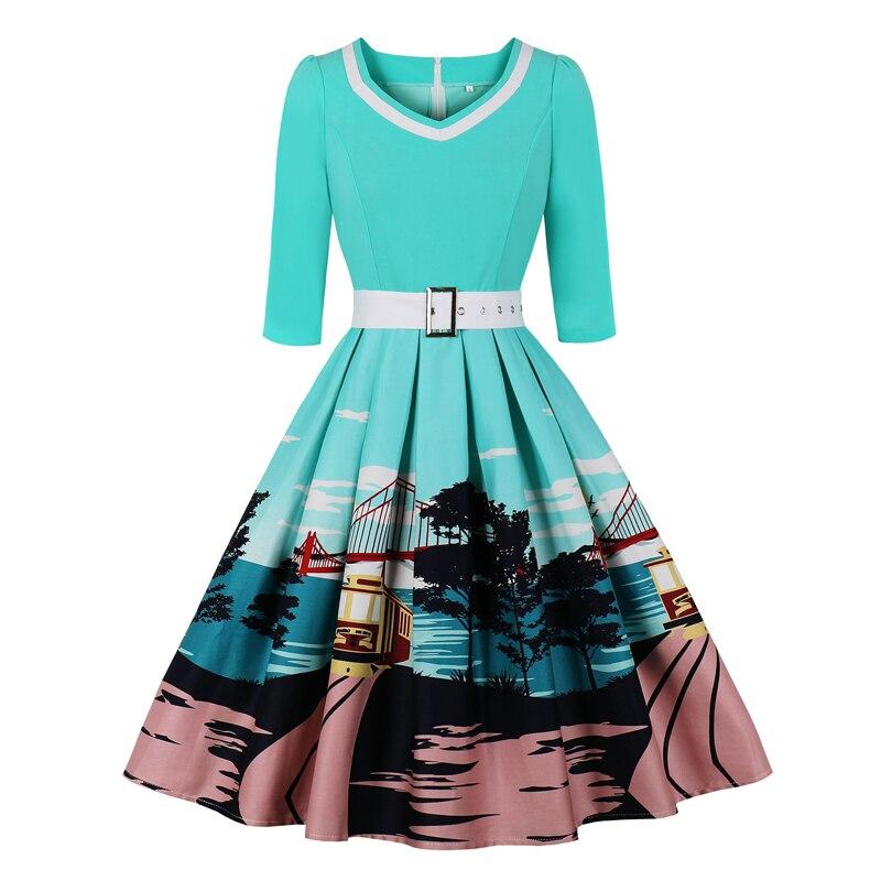 Vestido Años 50 San Francisco Talla Grande