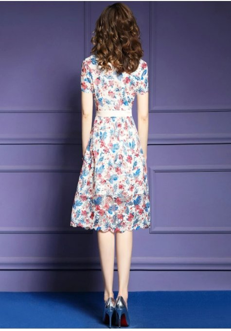 Vestido De Verano De Los Años 40