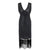 Vestido Negro Intenso Espíritu Gatsby