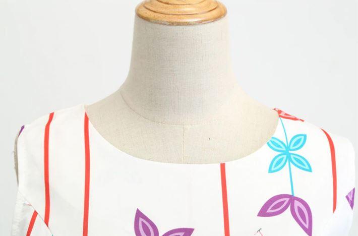 Vestido Sencillo De Los Años 50