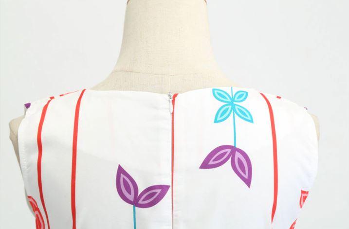 Vestido Sencillo De Los Años 50