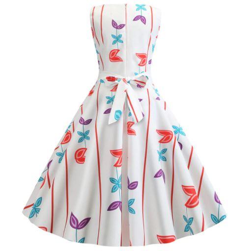 Vestido Sencillo De Los Años 50