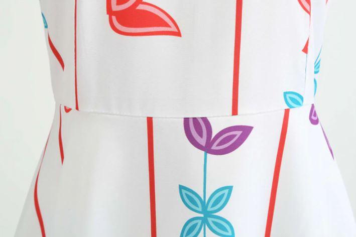 Vestido Sencillo De Los Años 50