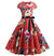 Vestido Acampanado Vintage Artístico