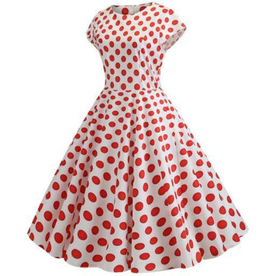 Vestido Elegante Y Súper Lindo De Los Años 50.