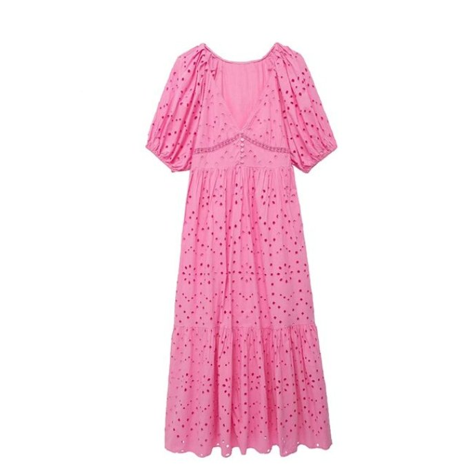 Vestido De Mujer 40s Rosa