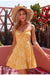 Vestido Floral Vintage Amarillo