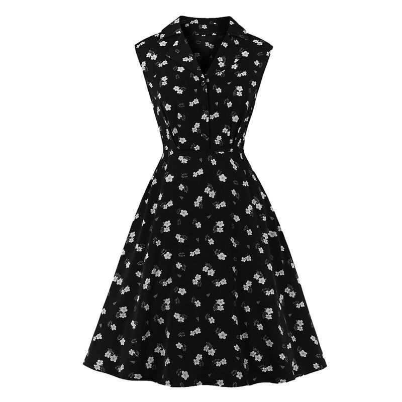Vestido Tubo Años 50 Negro