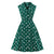 Vestido Tubo Años 50 Verde