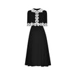 Vestido Tubo Vintage Negro