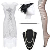 Vestido Blanco 20s Gatsby