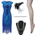 Vestido Gatsby Azul Años 20
