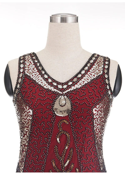Vestido Gatsby - Rojo Charleston