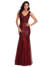 Vestido De Novia Gatsby - Burdeos