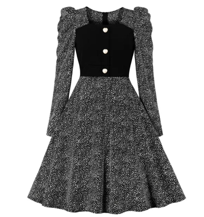 Vestido De Alta Costura Vintage