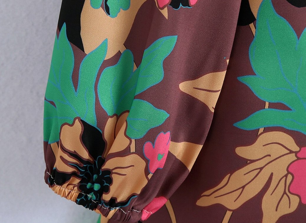 Vestido Hippie Fresco De Los Años 70