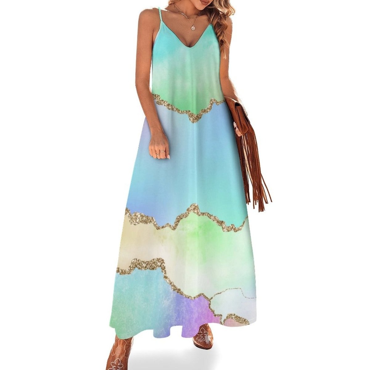 Vestido Hippie Chic Vintage