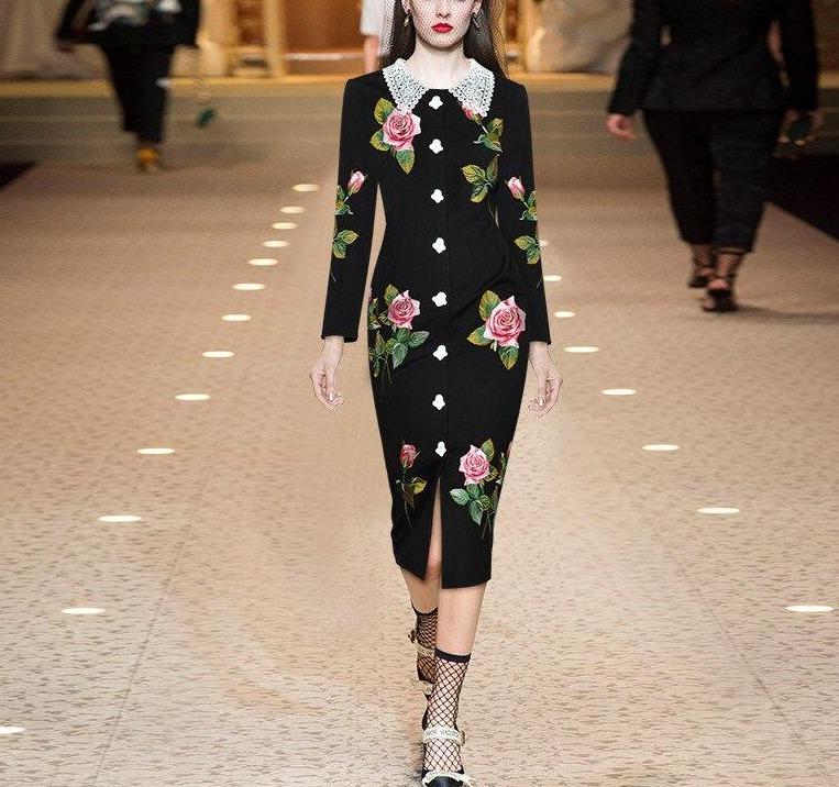 Vestido Inspirado En Los Años 40