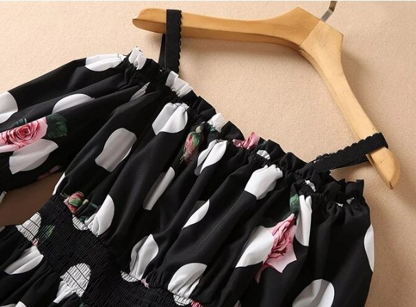 Vestido De Inspiración Vintage