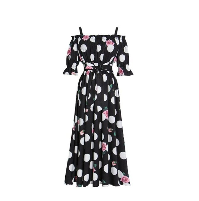 Vestido De Inspiración Vintage