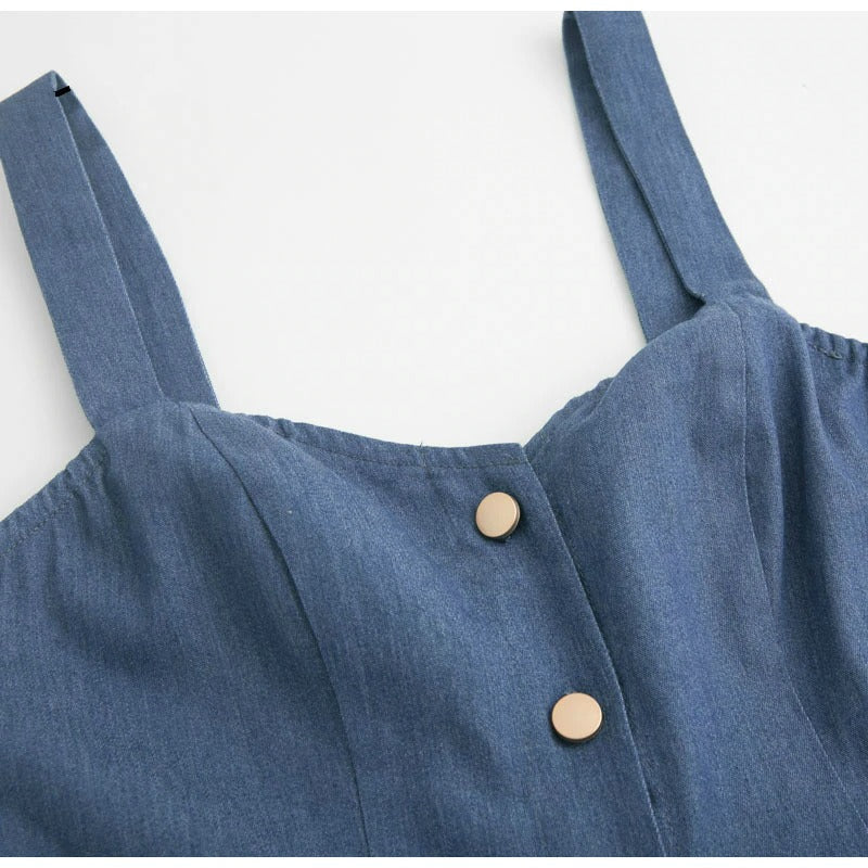 Vestido Vaquero Vintage