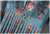 Vestido Largo Floral Vintage Menta