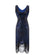 Vestido Largo 20s Azul
