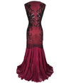 Vestido Largo Años 20 Rojo