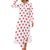 Vestido Largo Años 70 Blanco