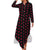 Vestido Largo Negro Lunares 70s